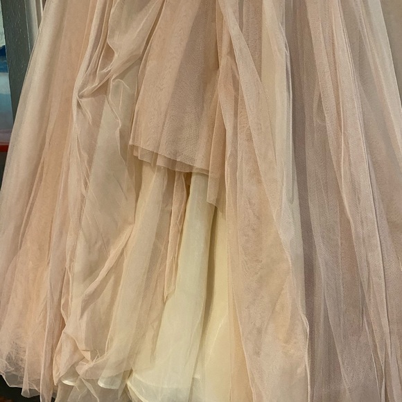 BHLDN Benson Gown, Rose/blush/cream Bridal Gown - Picture 12 of 13